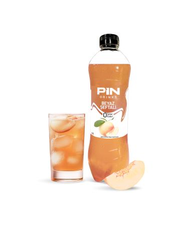 Pin White Peach White Tea Special Series - Sugar Free & Calorie Free 1 Liter X 6 Pieces - Buy Online on GoSupps.com