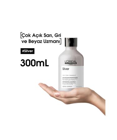 L'oreal Professionnel Serie Expert Silver Color Balancer for Very Light Blonde Grey and White Hair M - Buy Online on GoSupps.com