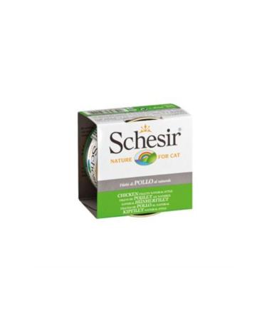 Schesir Chicken Fillet Jelly Canned Cat Food 85 gr