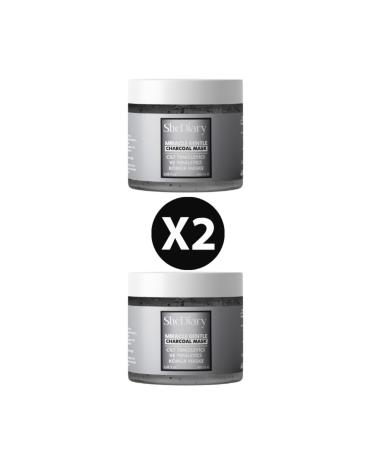 SheDiary Collagen Dead Sea Clay Mask Blemish Acne and Blackhead Remover 2 Boxes - Buy Online on GoSupps.com