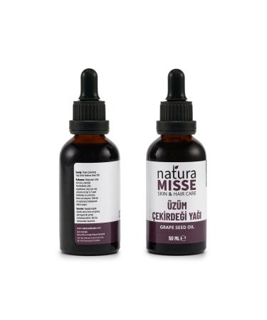 naturamisse Grape Seed Oil 50 ml Cold Pressed - Buy Online on GoSupps.com