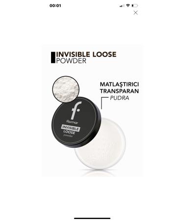 Flormar Invisbble Loose Powder Mattifying