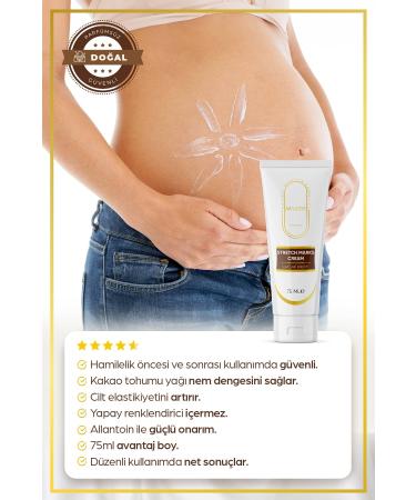 Maxos Stretch Mark Cream 75ml Suitable for All Skin Types Pregnant and Postpartum - Buy Online on GoSupps.com