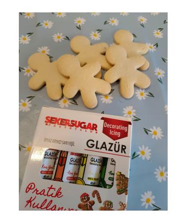 Cookie'S Cookie man and 4-piece decoration glaze - Buy Online on GoSupps.com