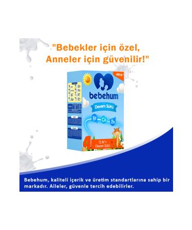 bebehum 4 Follow-On Milk 400 gr 12+ Months - Buy Online on GoSupps.com