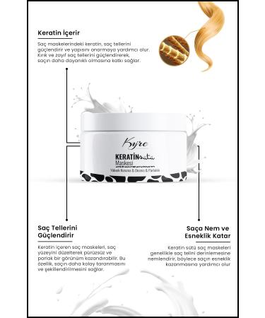Kyre Protective Repair Keratin Milk & Collagen Hair Mask for Damaged Hair - Buy Online on GoSupps.com