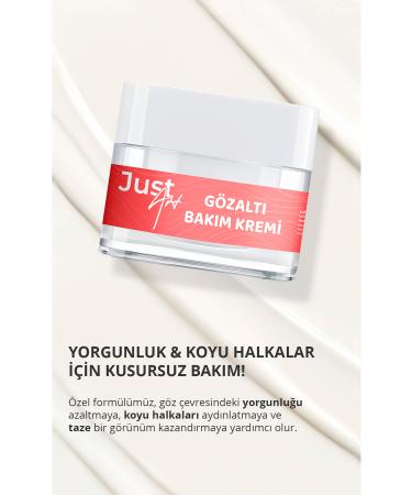 Just Art Under Eye Care Cream and Eye Contour Brightening and Anti-Wrinkle Care Serum - Buy Online on GoSupps.com