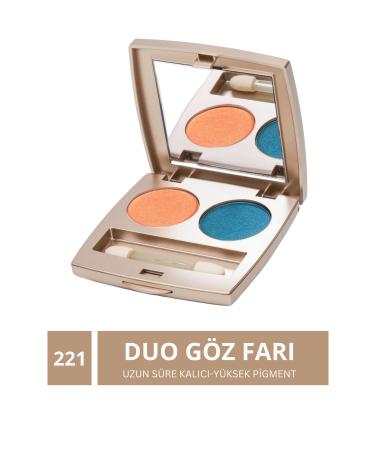 KAJAL Eyeshadow Duo - Shimmer Duo Eyeshadow - No: 221