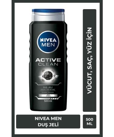 NIVEA 3 in 1 Body Hair and Face Shower Gel that Makes Skin Soft and Smooth Feeling eleg.1819