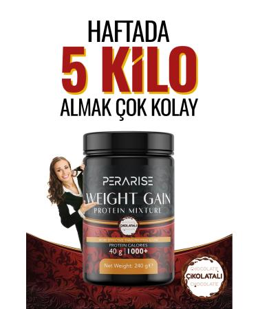 PeraRise Weight-Gaining Appetite Stimulant Weight Gaining Protein Powder Banana and Cocoa Flavored Weight Gaining Powder (SET OF 1)