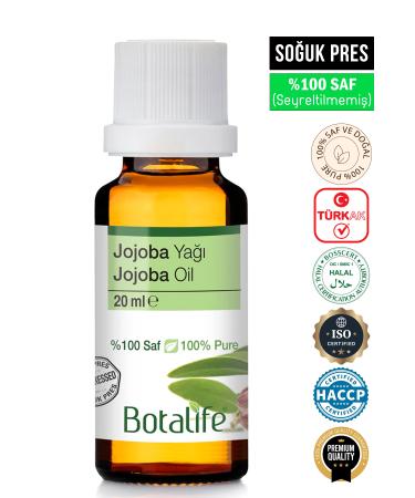 Botalife Jojoba Oil 20ml 0 Pure and Natural - Buy Online on GoSupps.com