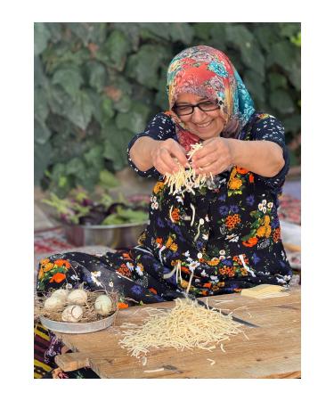 HANIMTEYZE Handmade Organic Noodles 1 Kg