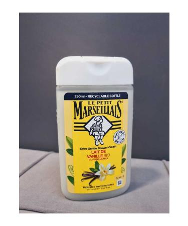 Johnson & Johnson LE PETIT MARSEILIAIS SHOWER GEL ORGANIC VANILLA MILK 250ML - Buy Online on GoSupps.com