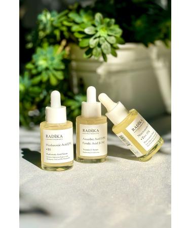 Radika Aromatherapy Vitamin C Serum | Brightening Skin Tone Equalizing and Brightening Effect - Buy Online on GoSupps.com