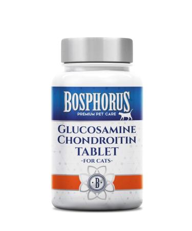 Bosphorus Pet Food Glucosamine Chondroitin Tablets for Cats 60 Pieces