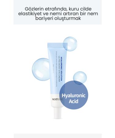 BISPACK Nextbeau Brightening Intensive Moisturizing Hyaluronic Solution Moist Eye Cream