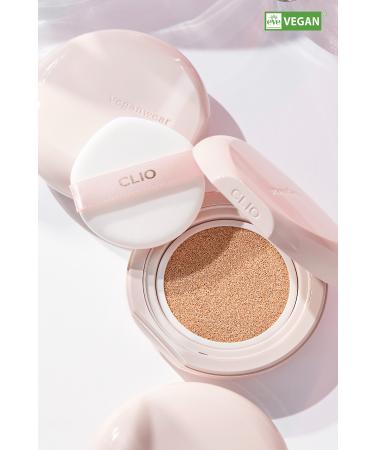 CLIO Blur Effect Vegan Cushion CLIO Veganwear Pure Blurring Cushion+Refill SPF50+ PA+++(2 Lingerie)