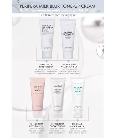 PERIPERA Cica Ingredient Skin Tone Equalizing Cream PERIPERA Milk Blur Tone Up Cream SPF50+ PA++++ (05 Cica) - Buy Online on GoSupps.com