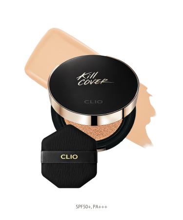 CLIO Cushion Clio Kill Cover Fixer Cushion+Refill SPF50+/PA+++ (04/Ginger)