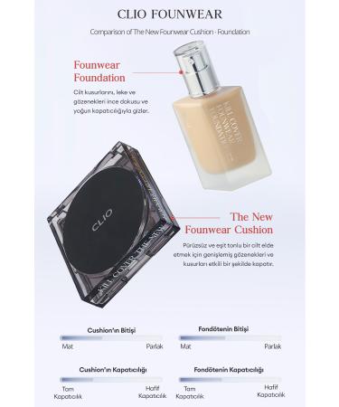 CLIO Intensive Coverage Foundation Kill Cover Foundation Spf30 Pa (2 LINGERIE) - Buy Online on GoSupps.com