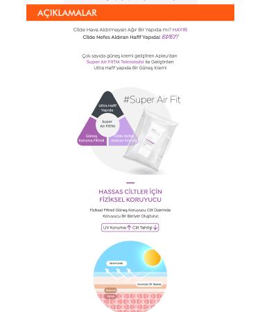 Missha Light Textured Matte Finish Sunscreen A'PIEU Super Air Fit Mild Sunscreen Matte Spf50+/PA++++ - Buy Online on GoSupps.com