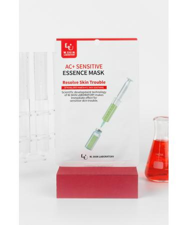 W. Skin Laboratory AC+ SENSITIVE MASK Mask for Acne Oily Damaged and Sensitive Skin 22 ML - Buy Online on GoSupps.com