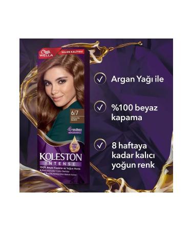 Lisinya Koleston Intense Hair Dye 6/7 Chocolate Brown - Salon Quality - Lisinya