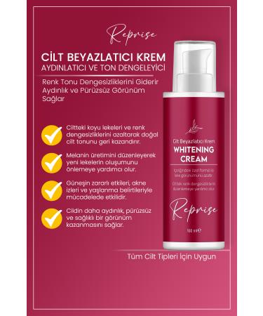 REPRISE Skin Anti-Spot Brightening Collagen Cream Whitening Niacinamide & Moisturizer - Buy Online on GoSupps.com