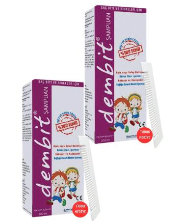 SANTASYA Snt Dembit Lice Shampoo 200 Ml (2 Pieces) - Buy Online on GoSupps.com