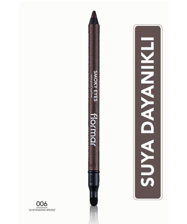 Flormar Waterproof Smokey Eyeliner (BRONZE) - Smoky Eyes Waterproof Eyeliner VCZM12 - Buy Online on GoSupps.com