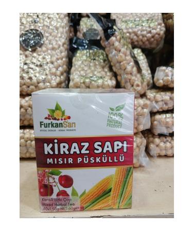 Shiny Cherry Stalk Corn Tassel 40 pieces.