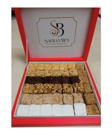 SAFRANBEY Hazelnut Group Mixed Baklava Delight 750 gr - Buy Online on GoSupps.com