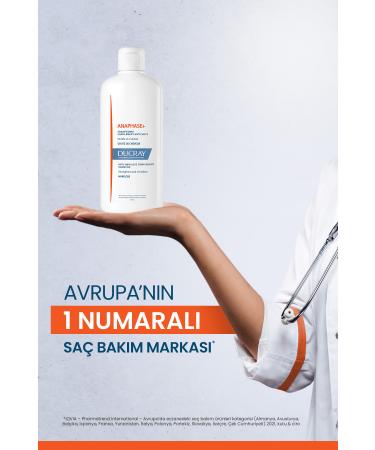 Ducray Anaphase Anti Hair Loss Shampoo 400 ml X 2 - Buy Online on GoSupps.com