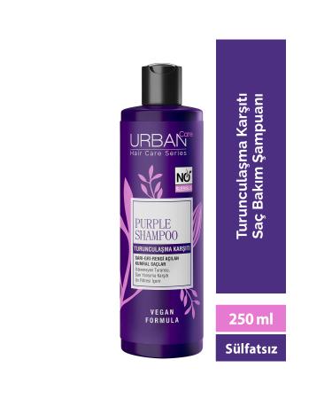 Urban Care Anti-Orange Purple Hair Care Shampoo 250 ml - Sulfate Free