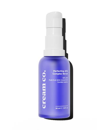 Cream Co. Aha Bha Vitamin C Serum | Even Skin Tone Pore Tightener | Glycolic Acid Centella