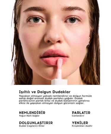 Cream Co. Lip Oil Gloss | Lip Gloss Moisturizing Lip Oil | Raspberry Flavor | Vitamin E - Buy Online on GoSupps.com