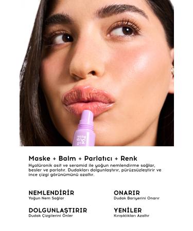 Cream Co. 3in1 Lip Balm 403 | Moisturizing Shine Lip Care | Beige Cookie | Hyaluronic Acid Ceramide - Buy Online on GoSupps.com