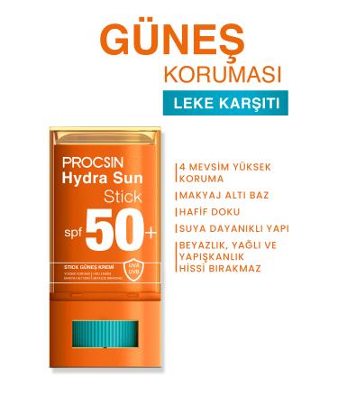 PROCSIN Hydra Sun Stick Anti-Spot Barrier Booster Spf 50 Sun Cream 20 gr - Buy Online on GoSupps.com