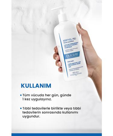 Ducray Kertyol Pso Daily Moisturizing Balm 400 ml - Buy Online on GoSupps.com
