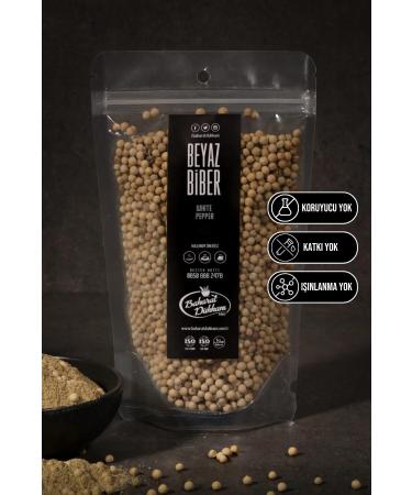 Spice Shop White Pepper Grain 1000gr