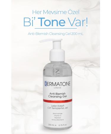 DERMATONE Anti-blemish Cleansing Gel | Anti-Blemish Skin Cleansing Gel | Niacinamide Vitamin C Allantoin