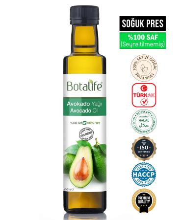 Botalife Pure Avocado Oil 250ml - 0 Pure and Natural - Buy Online on GoSupps.com