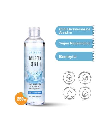Orjena Hyaluronic Acid Nourishing and Intensive Moisturizing Tonic 250ml - Buy Online on GoSupps.com