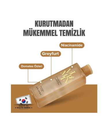 Orjena Vitamin Brightening Micellar Cleansing Water - Vitamin Essence - Face and Make-Up Cleansing Water 300ml - Buy Online on GoSupps.com