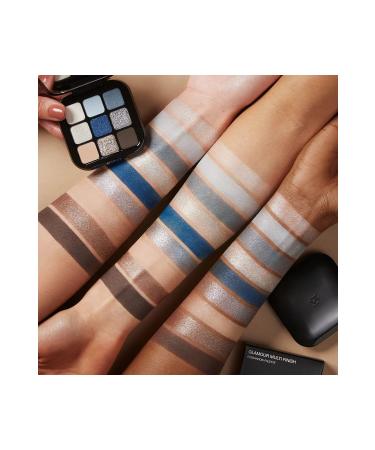 KIKO New Glamour Multi Finish Eyeshadow - Matte & Shimmer & Metallic Finish Intensely Pigmented Eyeshadow Palette 2.5GR - Buy Online on GoSupps.com