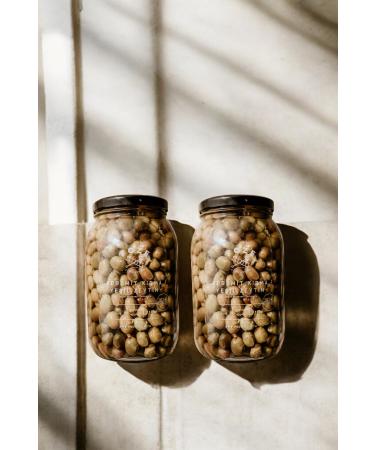 Foze Green Edremit Cracked Green Olives 1300 Gr (Set of 2)