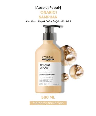 L'oreal Professionnel Serie Expert Absolut Repair Damaged Hair Repair Shampoo 500ml