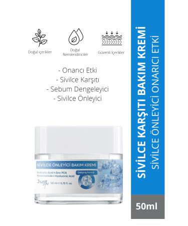 Just Art Anti-Acne and Anti-Acne Drying Effect Anti-Acne Face Cream 50ml