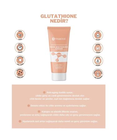 appamour Skin Whitening Brightening Anti-Spot Care Cream Glutathione Alpha Arbutin Kojic Acid 50ml - Buy Online on GoSupps.com