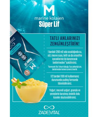 Zade Vital Zadevital Marine Collagen Super Fiber 28 Powder Sachet - Buy Online on GoSupps.com